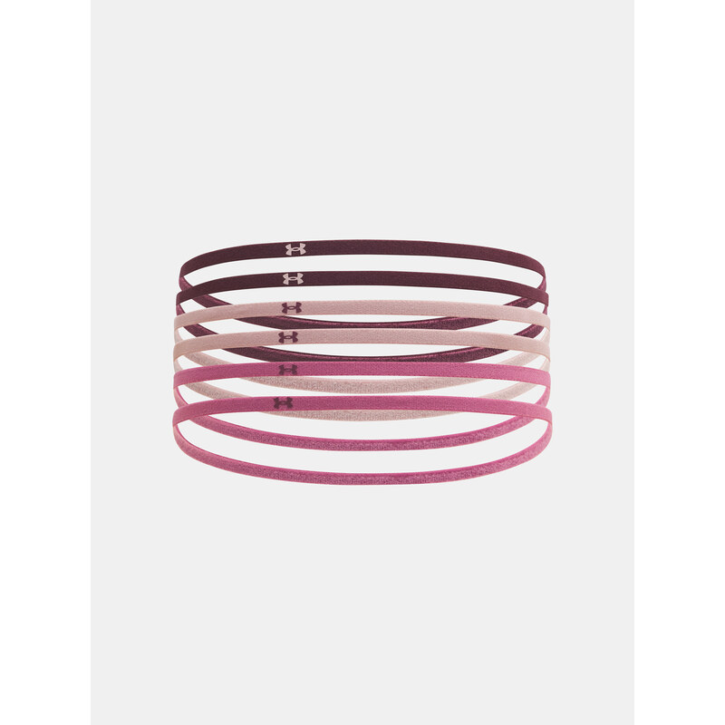 E-shop Womens rubber bands Under Armour W MINI ELASTIC 6PK-RED - Womens