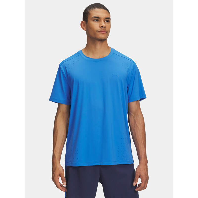Mens T-shirt Under Armour UA LAUNCH ELITE SHORTSLEEVE-BLU - Mens 65362220
