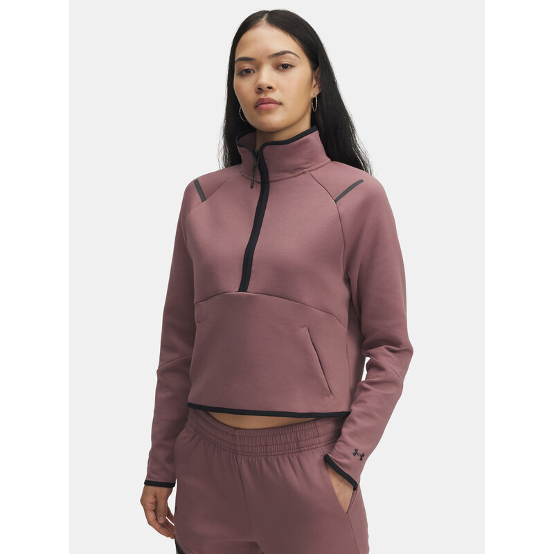 Womens sweatshirt Under Armour Unstoppable Flc HZ-BRN - Womens 65233273