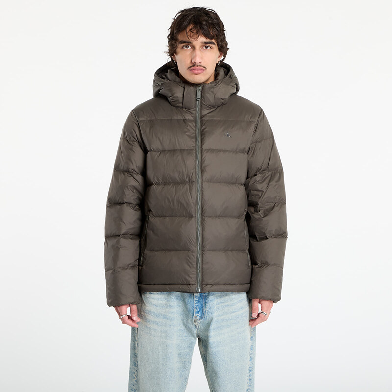 Bunda Calvin Klein Jeans Ls Nylon Zip Off Hooded Jacket Grey XL 65050449