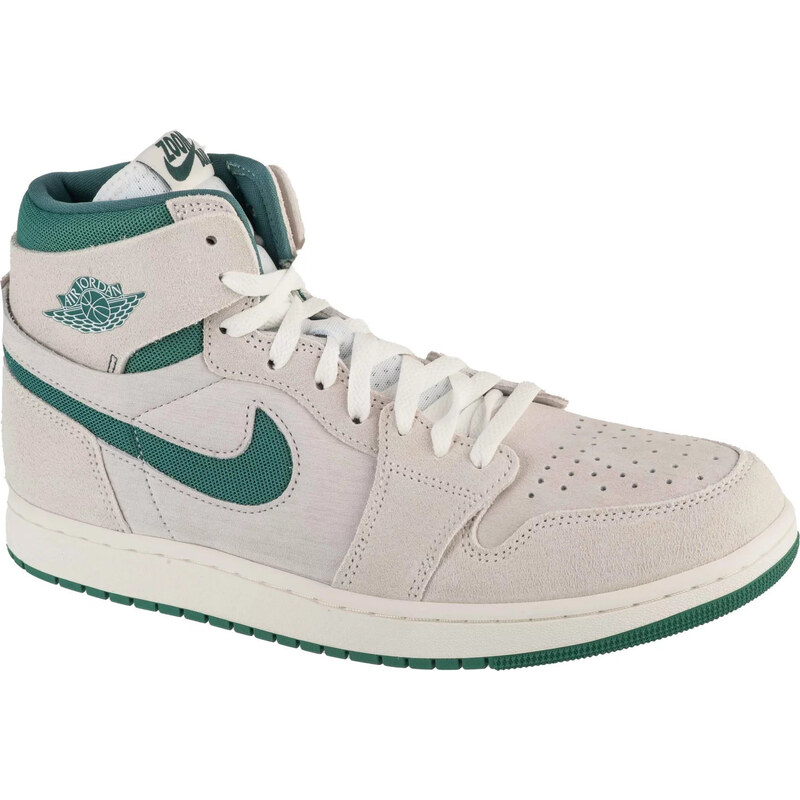 Šedé pánske semišové tenisky Air Jordan 1 Zoom CMF 2 DV1307-130 65051805