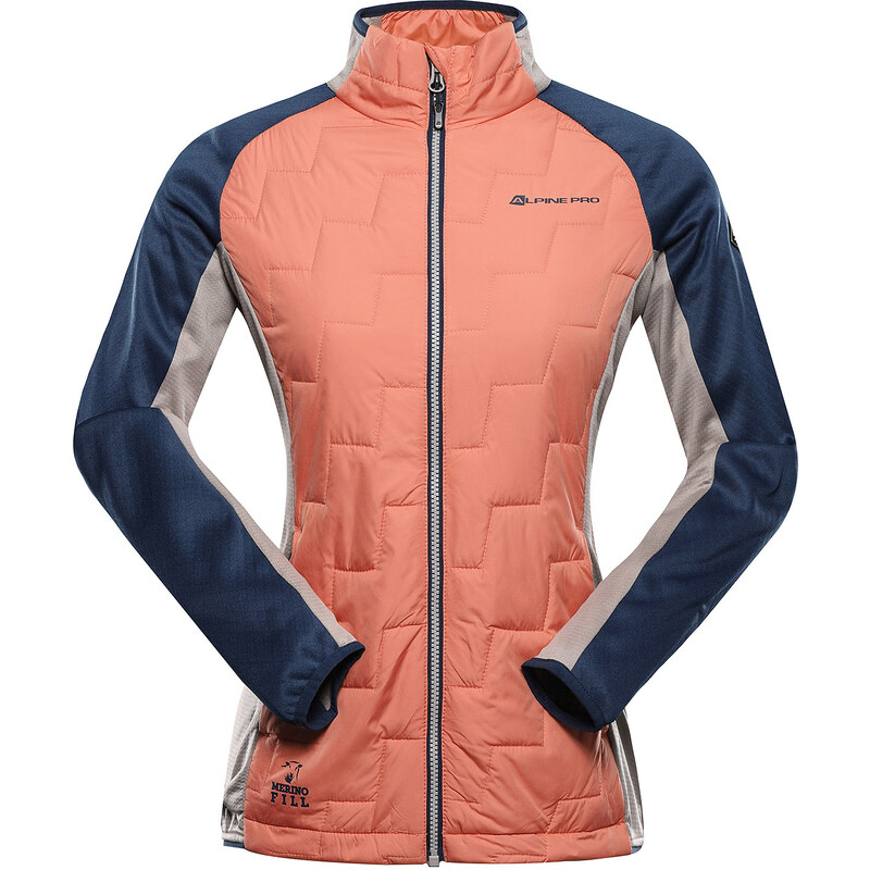 ALPINE PRO - JORWA DÁMSKA MIKINA S MERINO VÝPLŇOU 65052053