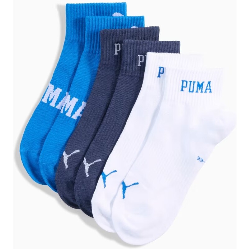 Puma unisex logo quarter 3p blue combo 65051922