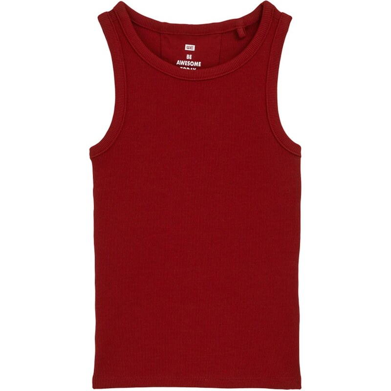 WE Fashion Tričko tmavočervená 65656031