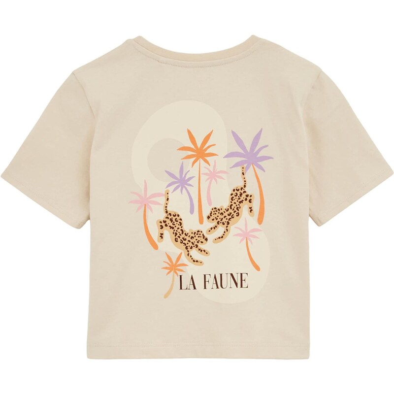 WE Fashion Tričko béžová / zmiešané farby 65656074