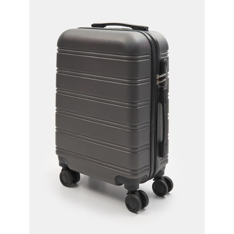 Sinsay - Kufor s otočnými kolieskami 360° - tmavosivá 65760663