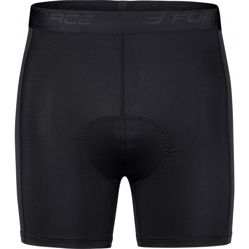 FORCE vložka vnútorná pre MTB kraťasy SUPPORT, čierna 65054872