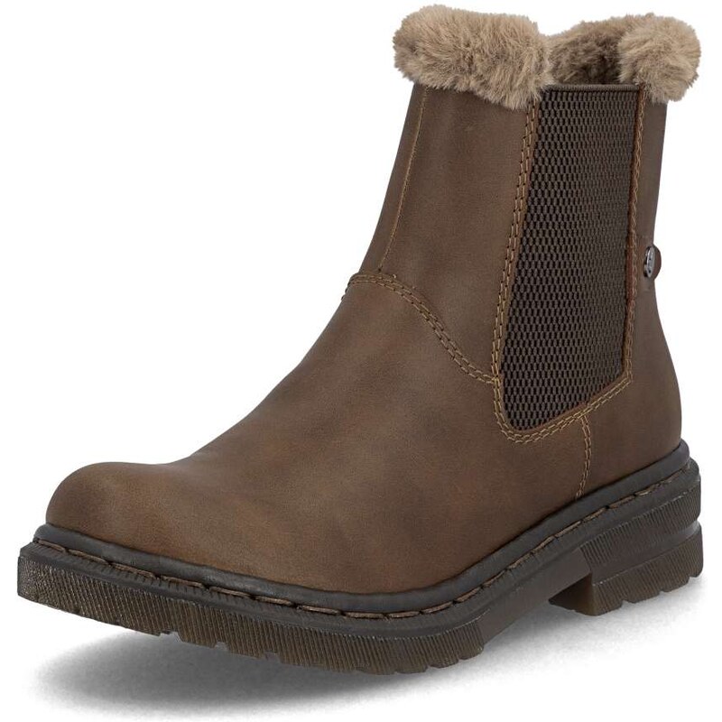 Dámska členková obuv RIEKER 78250-22 hnedá W5 65056363