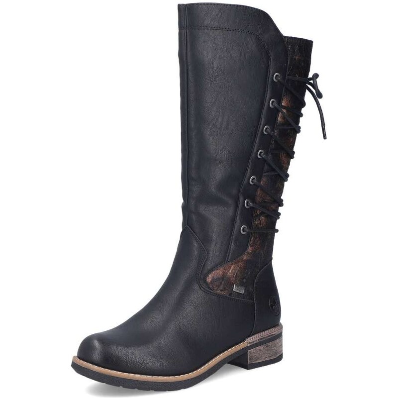 Dámske čižmy RIEKER 94693-00 čierna W5 65056374