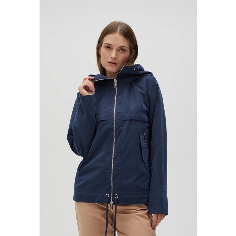 Marisse Womens Jacket L-Ku-4611 Navy 65064017