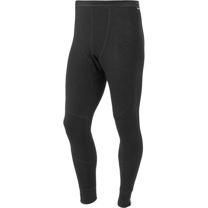 Pánske funkčné merino spodky Sensor Merino Active čierna veľkosti 65796907