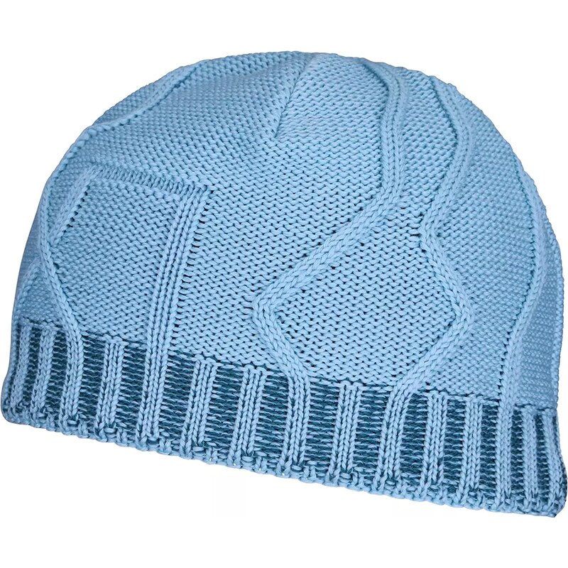 Čiapka Ortovox Merino Tangram Knit Beanie Ice Waterfall veľkosti 65797011