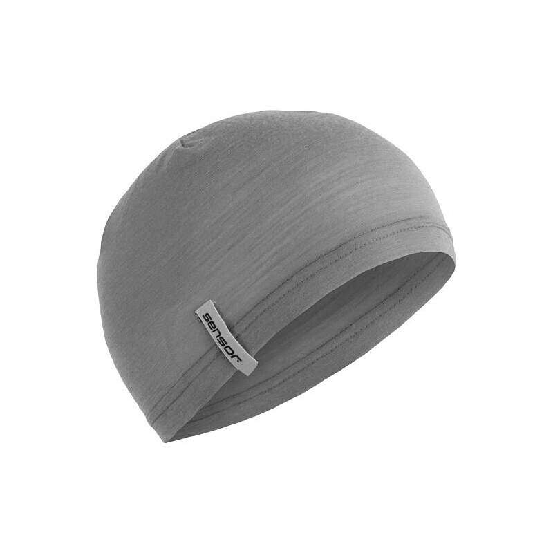 Vlnená čiapka Sensor Merino Active Under sivá veľkosti oblečenia Uni 65797022