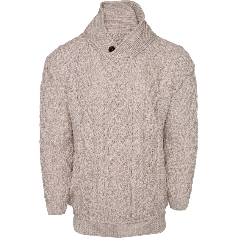 Pánsky vlnený sveter Vlnka S18 prírodná veľkosti oblečenia L 65797038