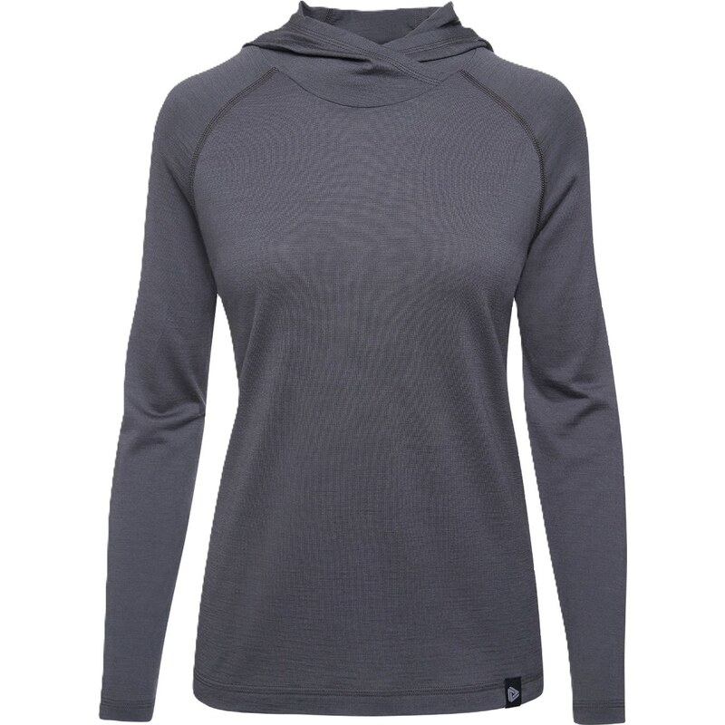 Thermoware Dámska mikina s kapucňou MERINO AERO Thermowave šedá 65797057