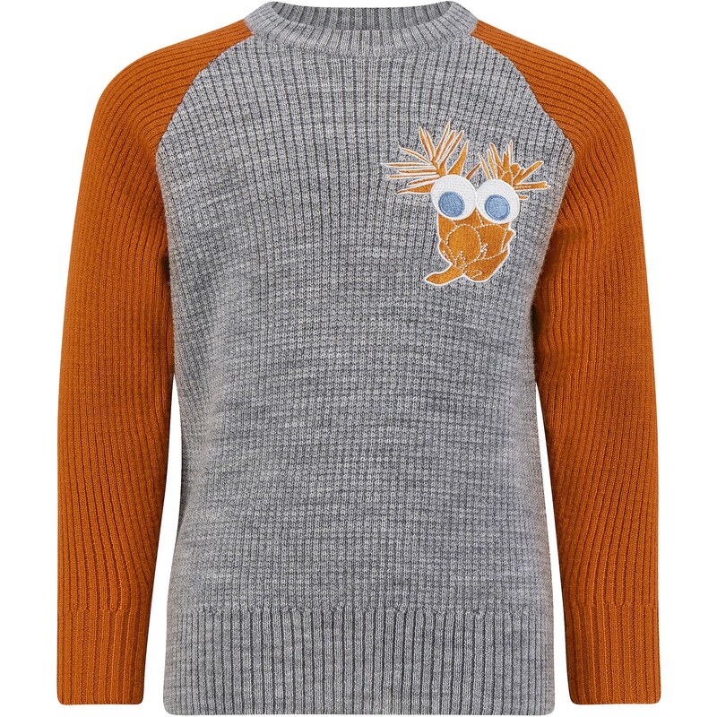 Detský vlnený sveter Piny Ulvang šedá veľkosti oblečenia 92 65797080