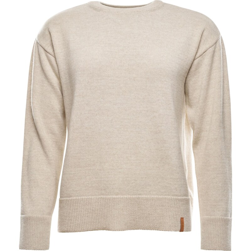 Dámsky tenký vlnený sveter Vlnka prírodná veľkosti oblečenia S/M 65797068