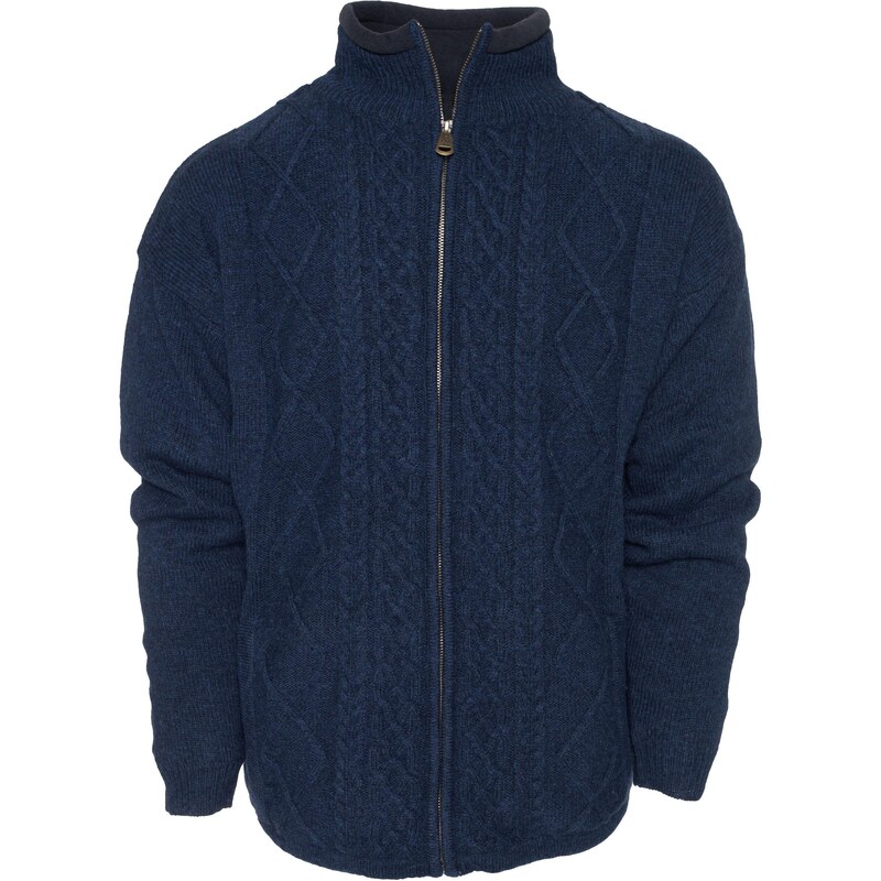 Vlnka Pánsky vlnený sveter S13 tmavo modrá veľkosti oblečenia S 65797110