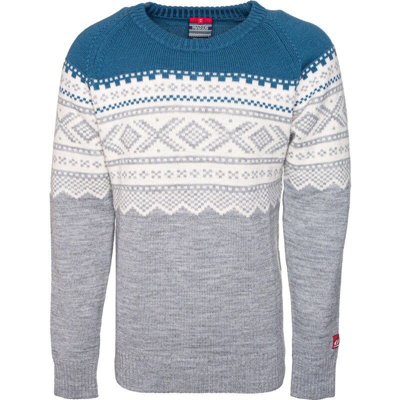Pánsky sveter Ulvang Marius Roundneck modrá veľkosti oblečenia S 65796981