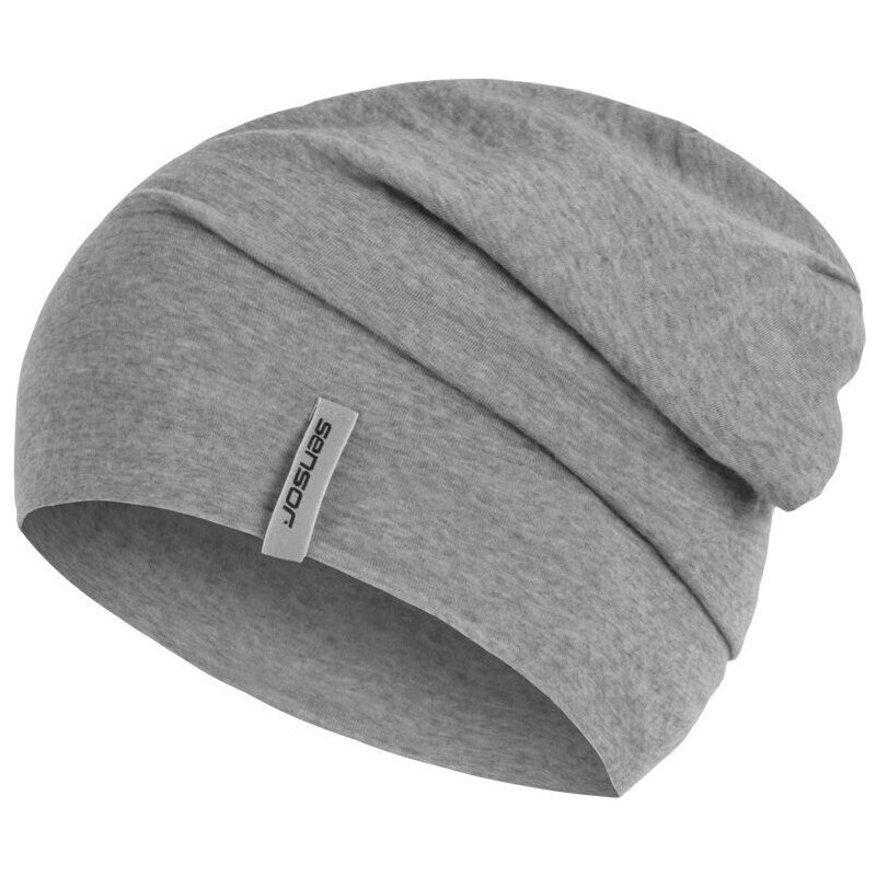 Vlnená čiapka Sensor Merino Active sivá veľkosti oblečenia L 65797192