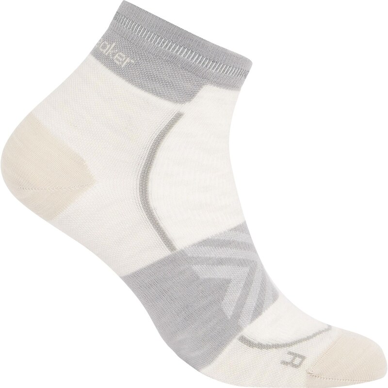 Ponožky Merino Blend Run Ultralight Mini Icebreaker Ecru veľkosti 65797213