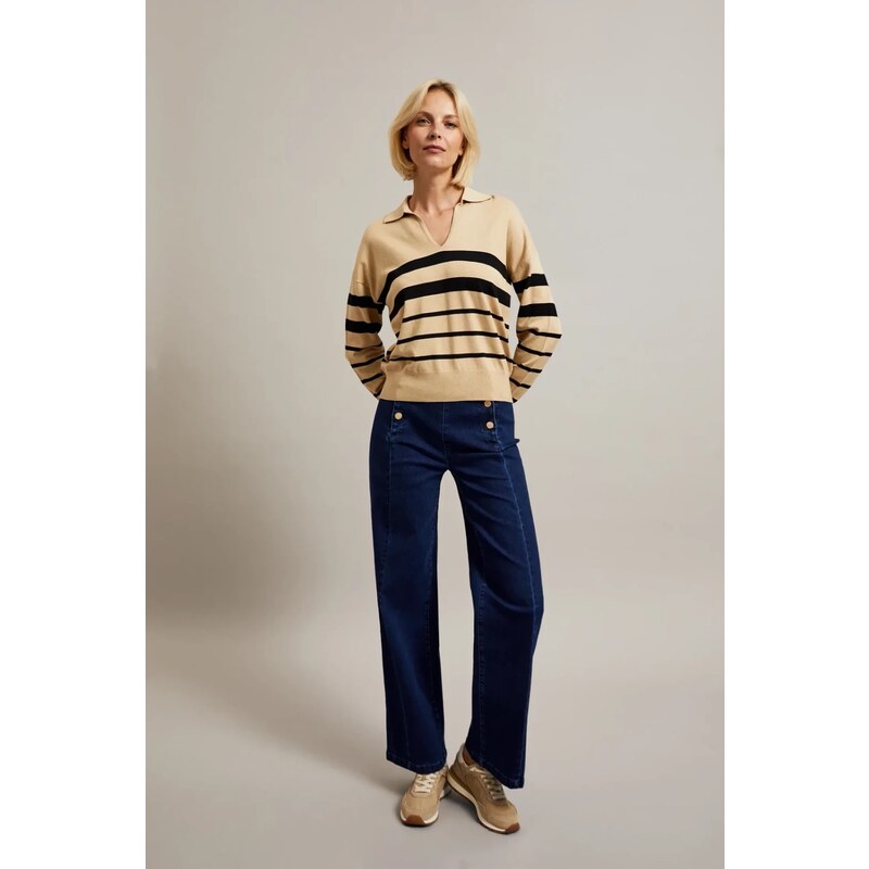 Marisse Womens Jeans Z-Je-4500 Dark Navy 65362789