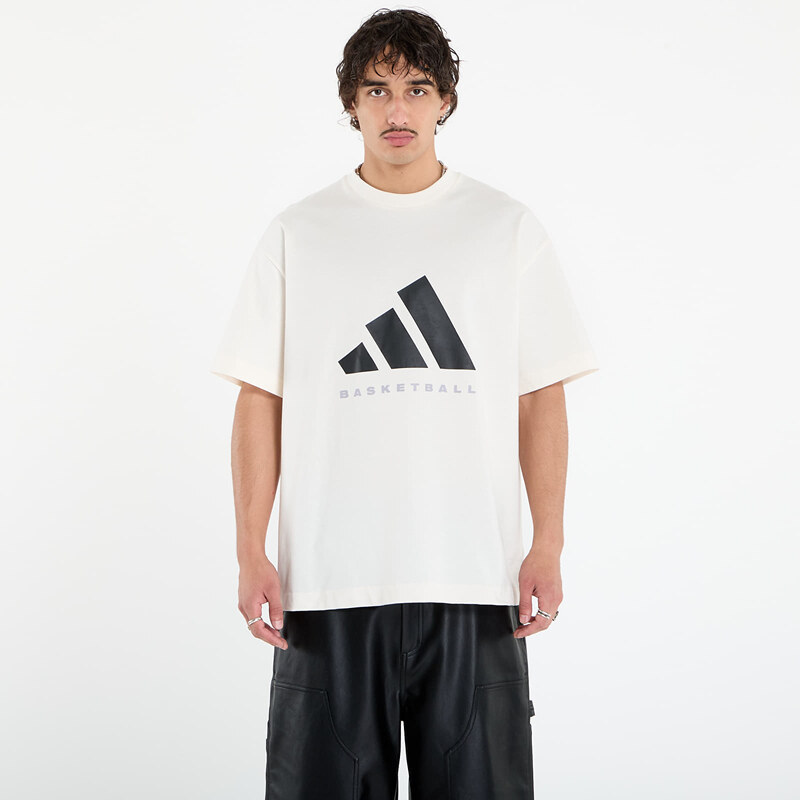 adidas Performance Tričko adidas Basketball T-Shirt Chalk White M 65065821