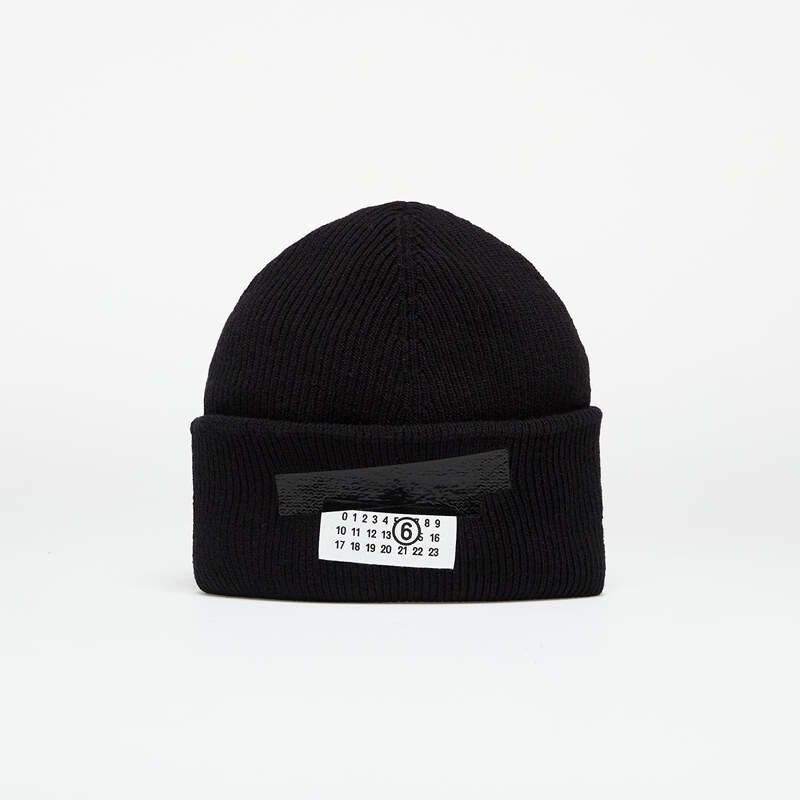 Čiapka MM6 Maison Margiela Beanie Black M 65065828