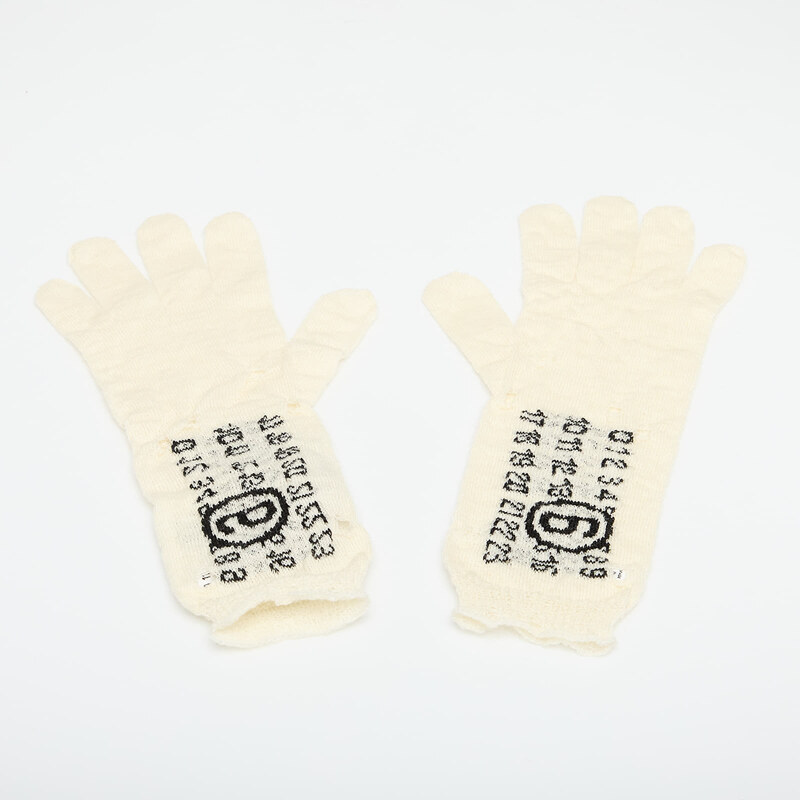 Rukavice MM6 Rtw Avp Gloves Off White S 65065849
