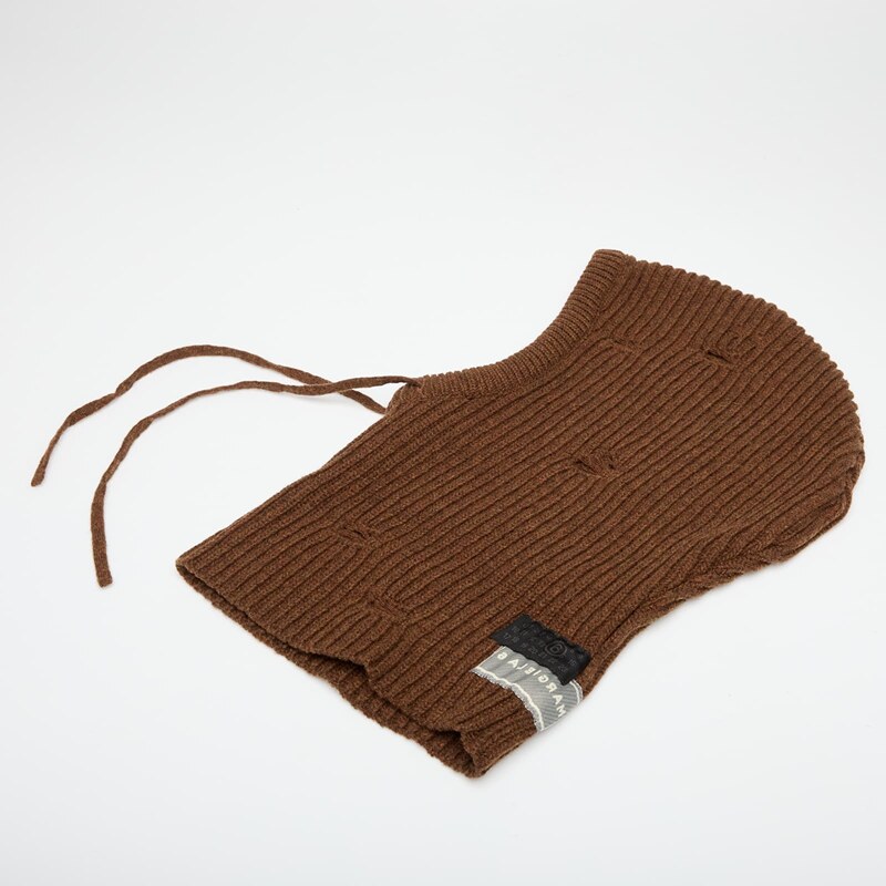 Čiapka MM6 Rtw Avp Beanie Brown Melange M 65065847