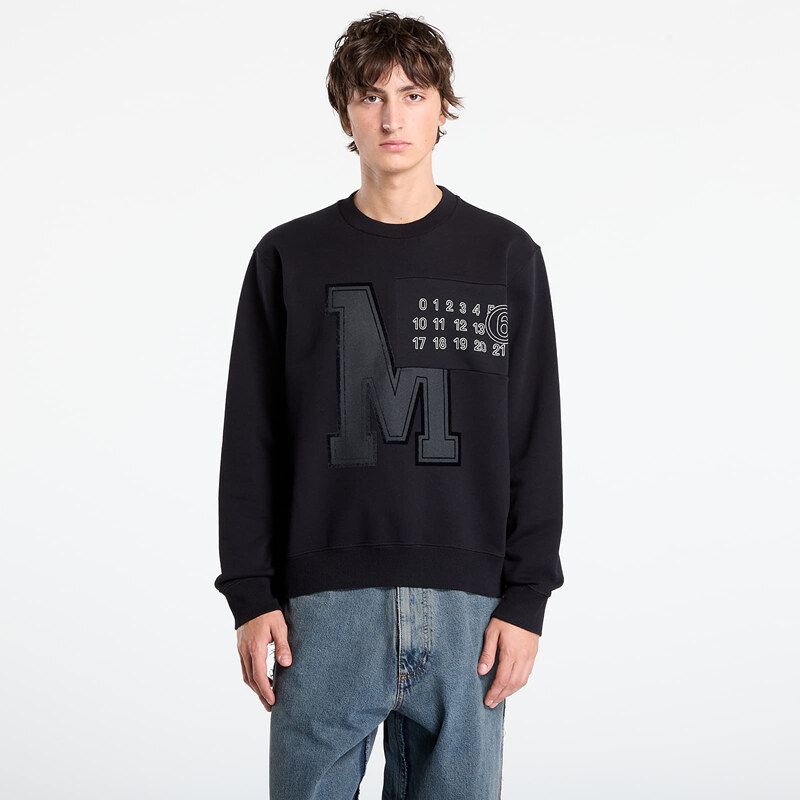 Mikina MM6 Mens Rtw Avp Sweatshirt Black L 65065872
