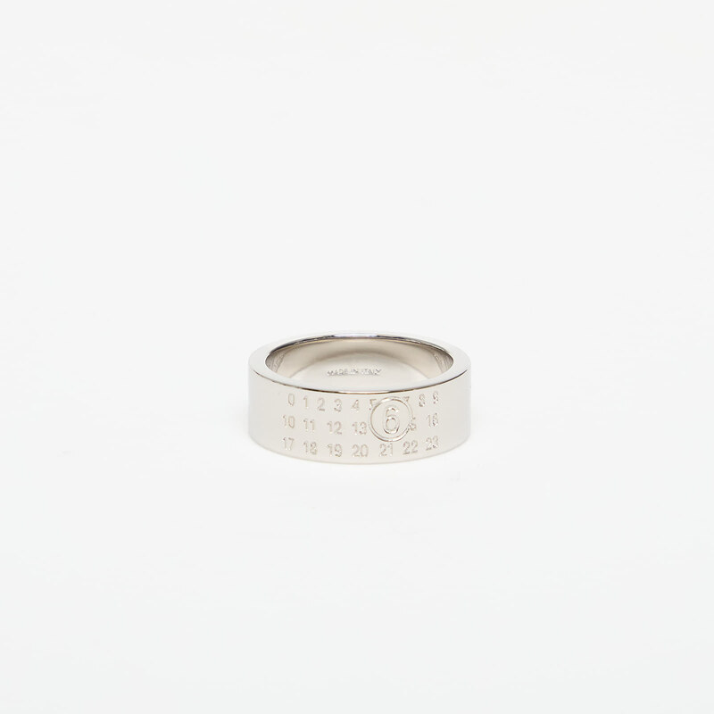 Prsteň MM6 Numeric Minimal Signature Ring Polished Palladio 06 65065888