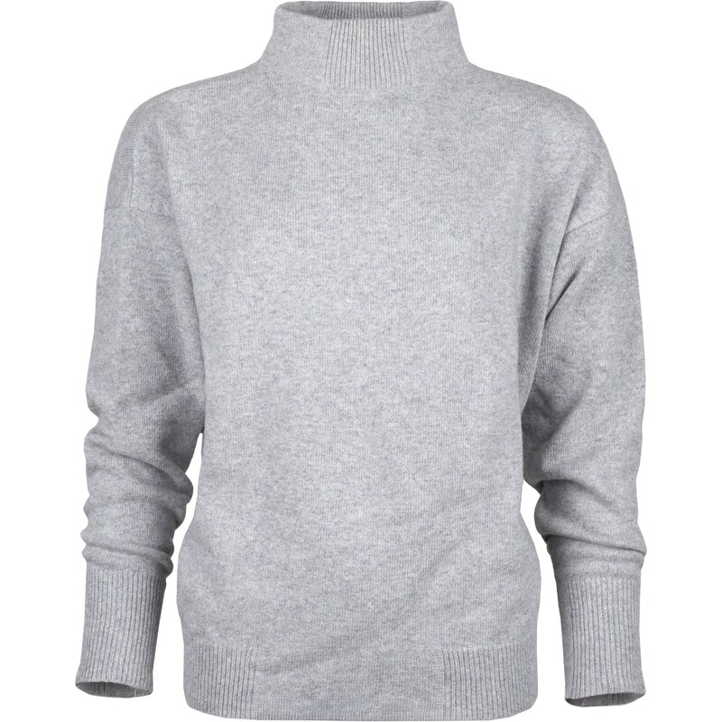 Vlnka Vlnený rolák Merino s kašmírom Ampio sivá veľkosti oblečenia L 65797118