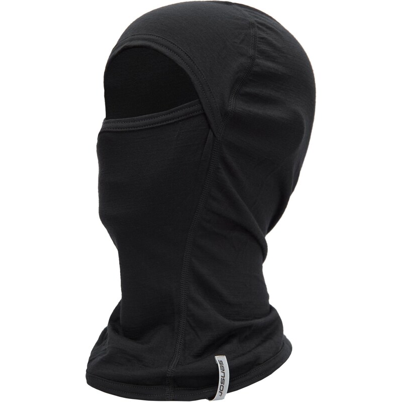 Vlnená kukla Sensor Merino Active čierna veľkosti oblečenia M 65797136