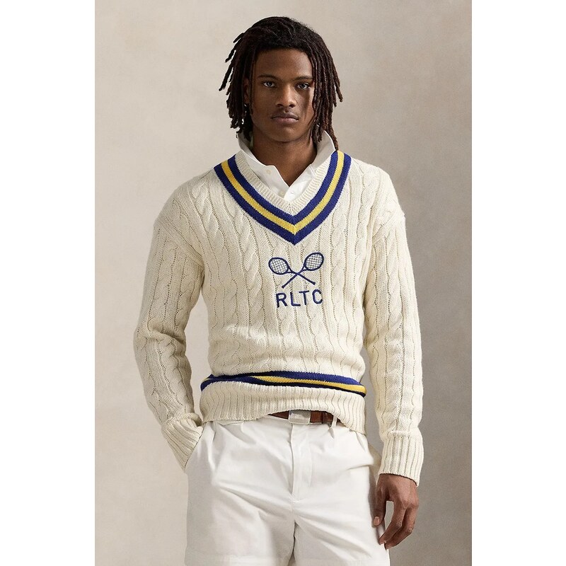Sveter s prímesou kašmíru Polo Ralph Lauren Long Sleeve Pullover 65064408