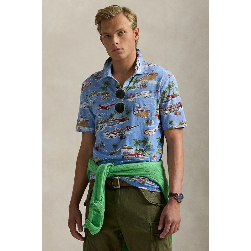 Ľanové polo Polo Ralph Lauren Polo Shirt 65064432