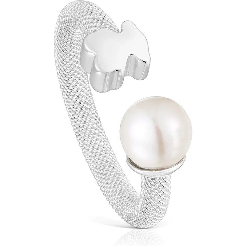 Strieborný prsteň Tous ICON MESH 65064587