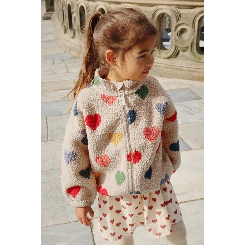 Bunda Konges Sløjd JODY TEDDY JACKET GRS 65064500