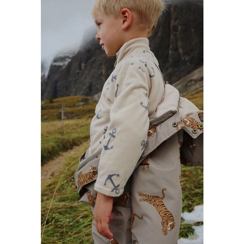 Detská mikina Konges Sløjd TAVI FLEECE SWEATSHIRT GRS 65064543