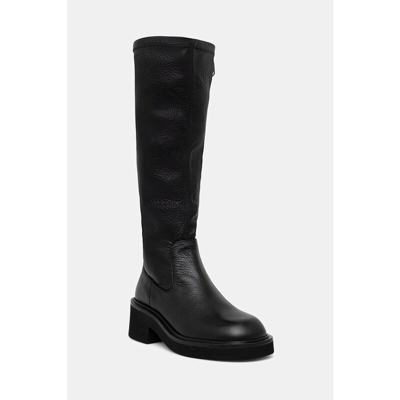 Vysoké čižmy Tommy Jeans TJW STRETCHY LONG BOOT 65064718