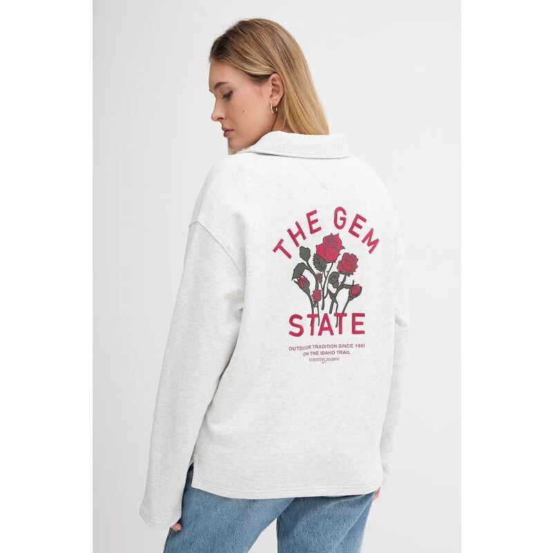 Bavlnená mikina Tommy Jeans 65066060