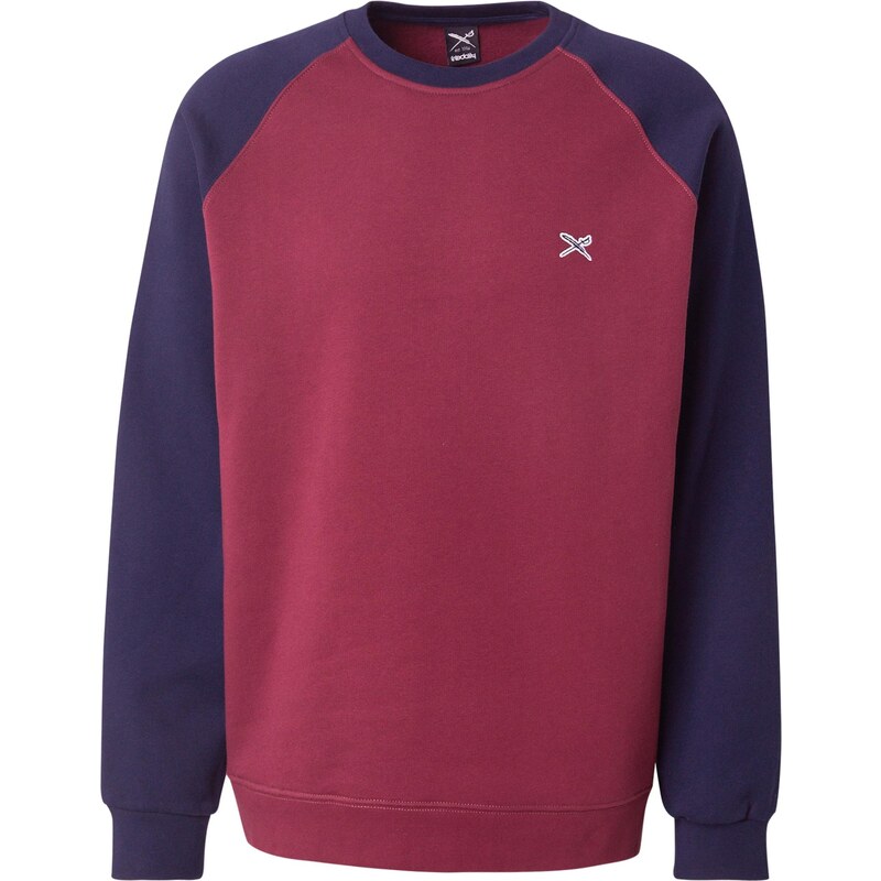 Iriedaily Mikina De College námornícka modrá / bordová 65882016