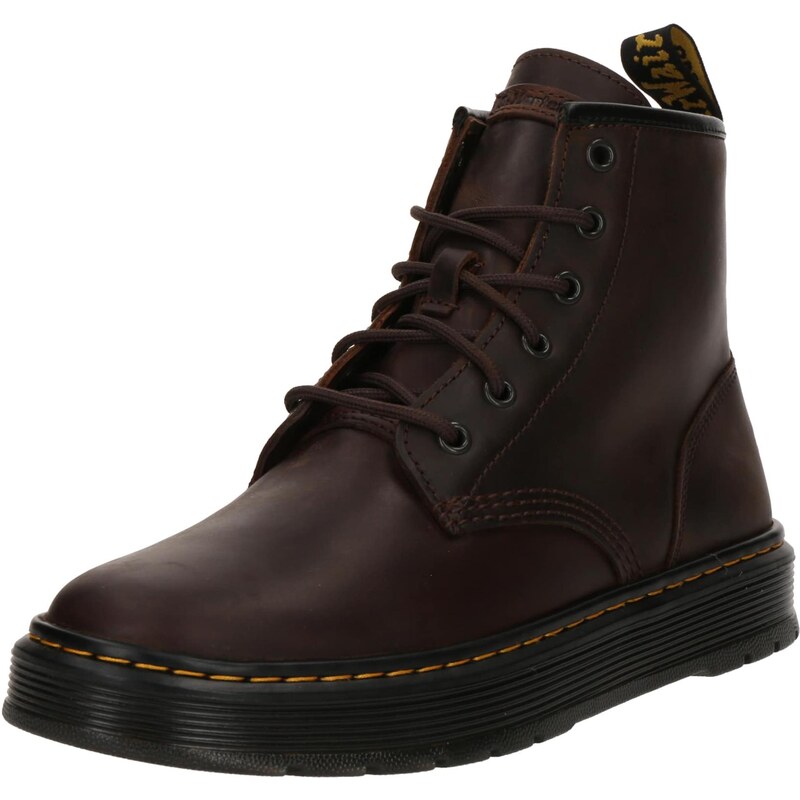 Dr. Martens Šnurovacie čižmy Brookline tmavohnedá 65068096