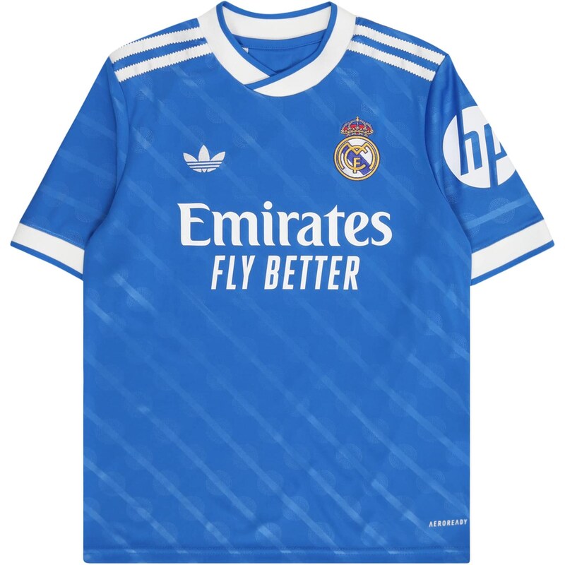 ADIDAS PERFORMANCE Funkčné tričko REAL modrá / žltá / červená / biela 65300865