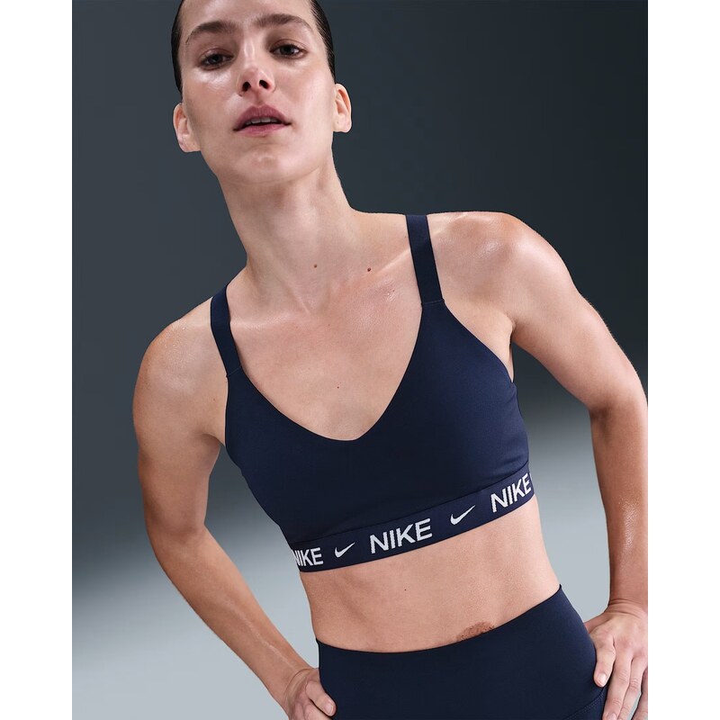 Nike Indy Medium Support Womens Padded Adjustable Sports Bra MIDNIGHT 65067629