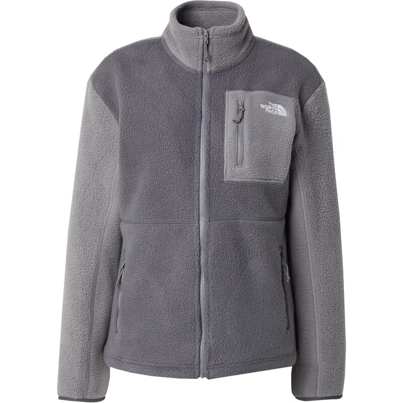THE NORTH FACE Funkčná flisová bunda YUMIORI sivá / biela 65922161