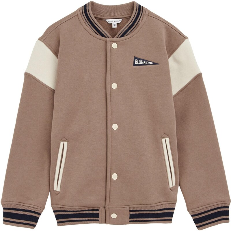 WE Fashion Prechodná bunda béžová / svetlohnedá / čierna 65882850