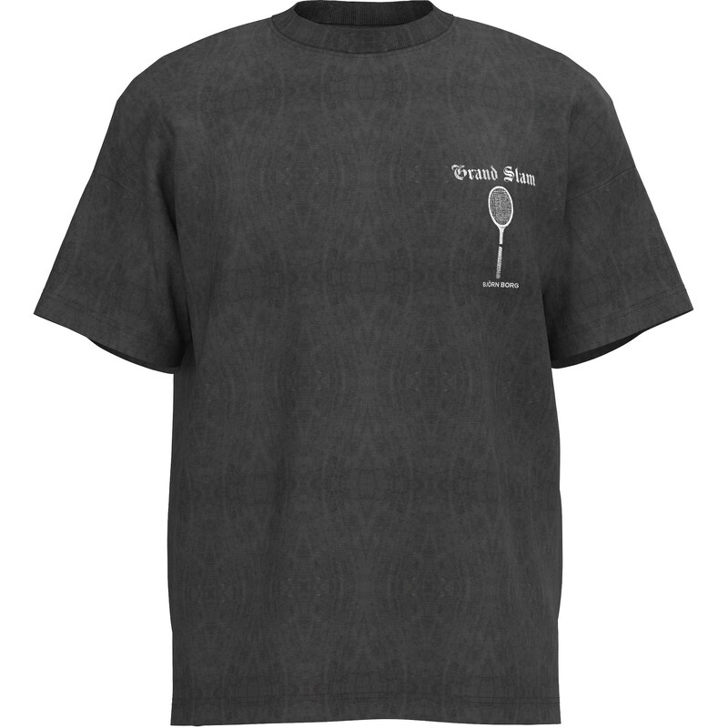 BJÖRN BORG Tričko ACE čierna / biela 65067825