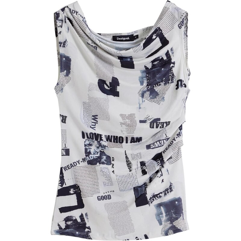 Desigual Tričko zmiešané farby 65656920