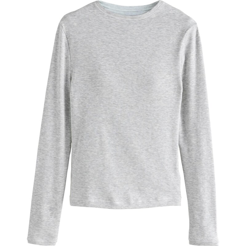 Next Tričko sivá melírovaná 65658813